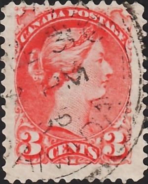  1870  . Queen Victoria . 3 c .  50,0  . (5) 